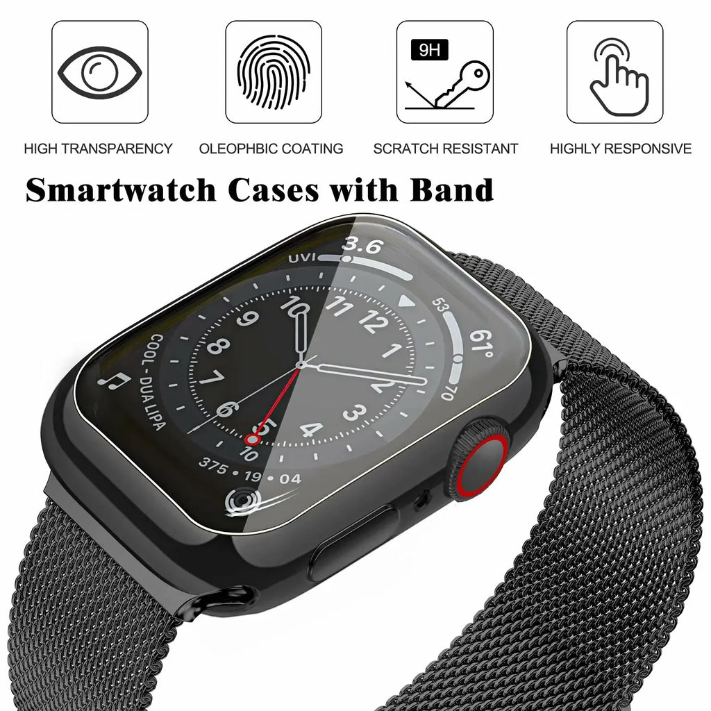 Colorful Milanese Mesh Apple Watch Band