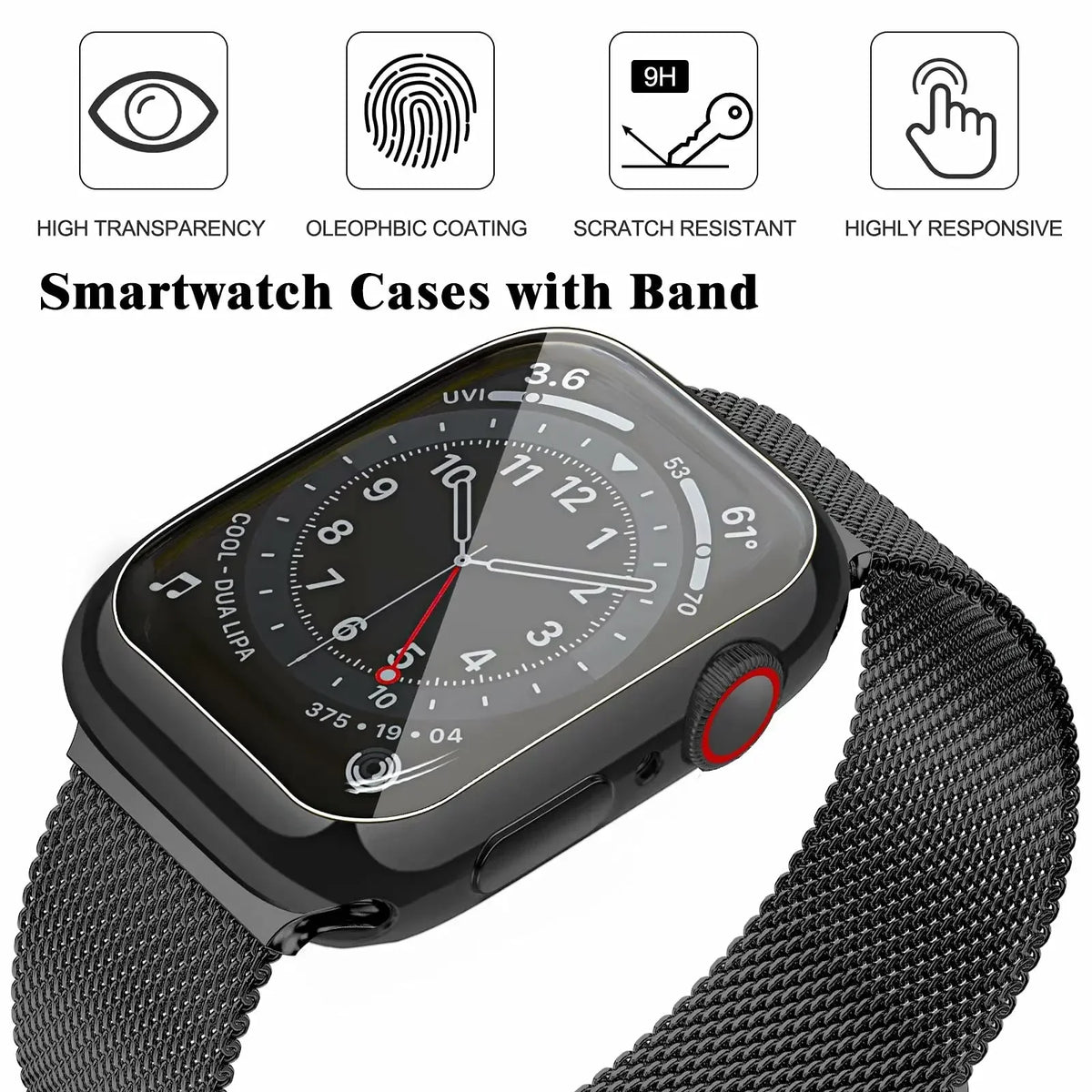 Colorful Milanese Mesh Apple Watch Band